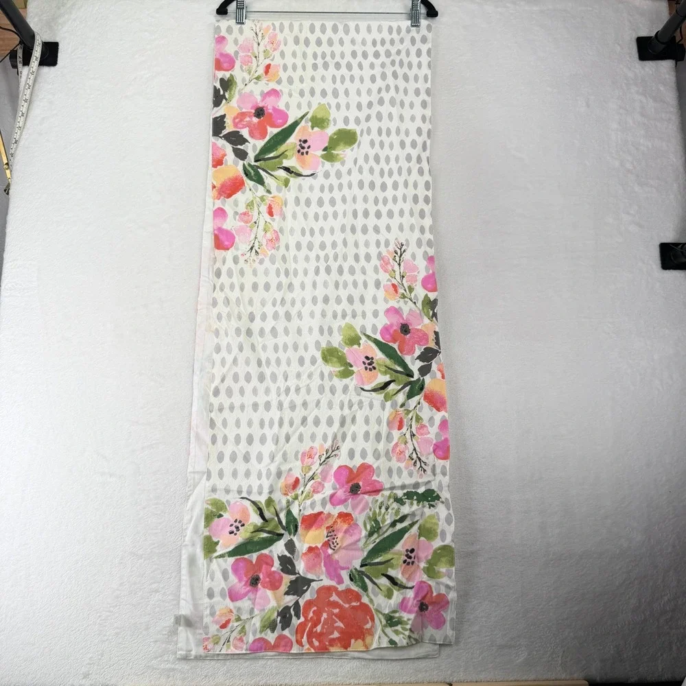 World Market 14pc Table Linen Set Floral Watercolor Runner Placemats Napkins